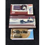 A boxed Corgi Haulier's of Renown die cast vehicle together with a Corgi Trackside Pickfords pack