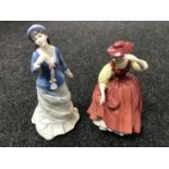 Two Royal Doulton figures - Buttercup HN 2399 and Sally HN 3851
