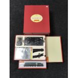 A Hornby The Boxed Set West Country Class locomotive with Pullman carriages