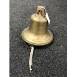 A brass bell