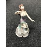 A Coalport Art Nouveau figure - Rapture number 201 of 1000