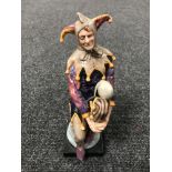 A Royal Doulton figure - The Jester,
