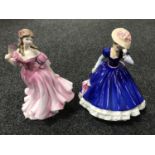Two Royal Doulton figures of the Year - 1999 Lauren HN 3975 and 1992 Mary HN 3375