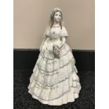 A Coalport commemorative figure- Princes Alexandra 3190/7500