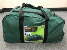 A Halford's deluxe family tent in carry bag