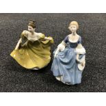 Two Royal Doulton figures - Lynn HN 2329 and Hillary HN 2335