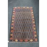 An old Balouchi rug,