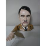 A cast metal nutcracker (Hitler)