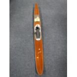 A vintage Mistral slalom ski