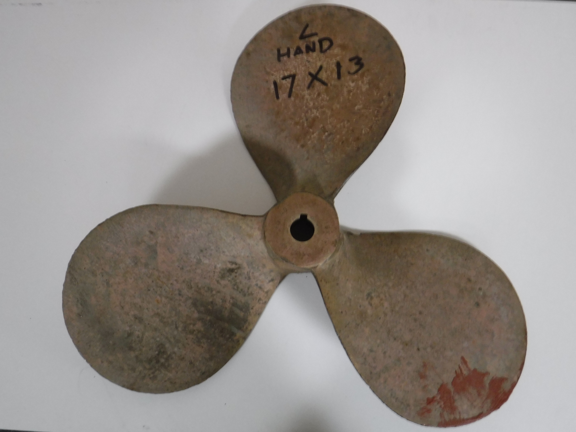 A boat propeller