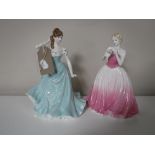 Two Coalport figures, 'Dearest Rose',