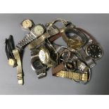 A collection of various watches (Q)