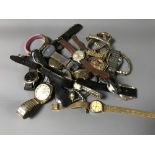 A collection of various wrist watches - Smith's, Montine, Sekonda etc.