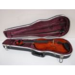 An English violin and bow,