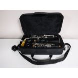 A four piece clarinet in case