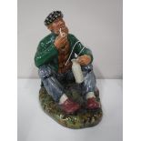 A Royal Doulton china figure - The Wayfarer, HN2362, height 14 cm.