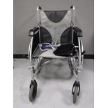 A Drive folding lightweight wheelchair