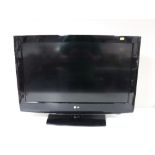 An LG 32" LCD TV with remote