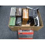 Ten assorted transistor radios - Roberts etc