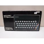 A boxed Sinclair personal computer