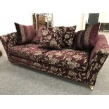 A good quality three seater settee,