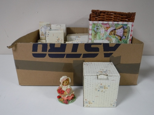 A box containing approximately twenty boxed Cherished Teddies