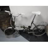 A lady's Raleigh folding bike