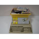 An Amiga computer,