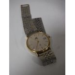 A 9ct gold Marvin wrist watch in box
