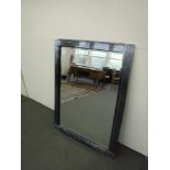 A 120 cm x 180 cm two tone glass mirror.