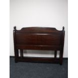 A pair of Stag Minstrel four foot six headboards