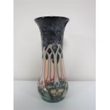 A modern Moorcroft Cluny pattern vase, height 20.