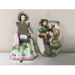 A Radnor china figure, Anne,