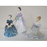 Three Royal Doulton figures - Marjorie HN 2788,