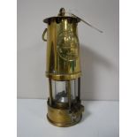 An Eccles Protector miner's lamp