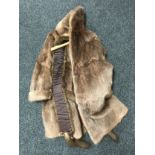 A fur coat