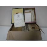 A box of late 19th and early 20th century pamphlets - Proceedings of the society of antiquaries of