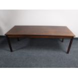 A Danish rectangular coffee table CONDITION REPORT: 52cm high by 151cm long by 60cm