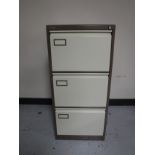 A Roneo metal filing chest