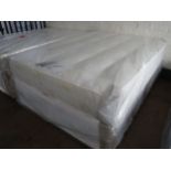 A 4'6 Monarch beds platinum orthopaedic mattress and interior (new)