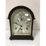 An early 20th century bracket clock