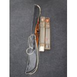 A Border archery bow in carry bag,