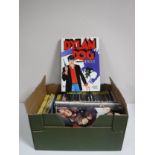 A box of Dylan Dog paperback and hardback novels,