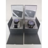 Two boxed gent's Globenfeld watches.