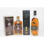 Ballantine's - Very Old Scotch Whisky, 1l, together with J & W Hardie Ltd - The Antiquary,