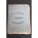 One Volume - The Gallery of Modern Etchings published by J. S. Virtue and Co.