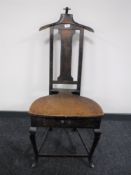 A Papworth Industries Cambridgeshire Gentleman's valet chair