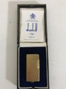 A boxed Dunhill lighter