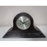 An early twentieth century mahogany cased mantel clock