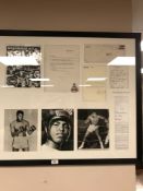 A fascinating and personal archive of letters and photographs sent by Muhammad Ali and addressed to